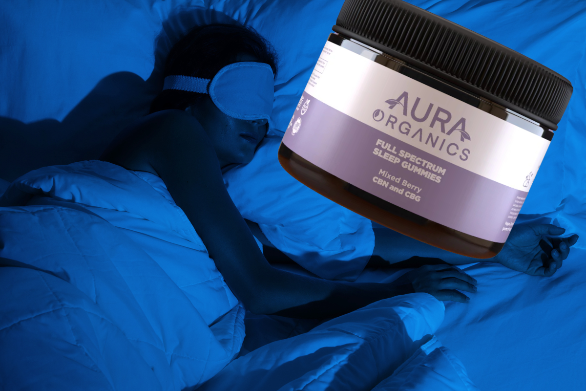 The Best CBD Products for Sleep: Your Guide to Restful Nights with Aura Organics