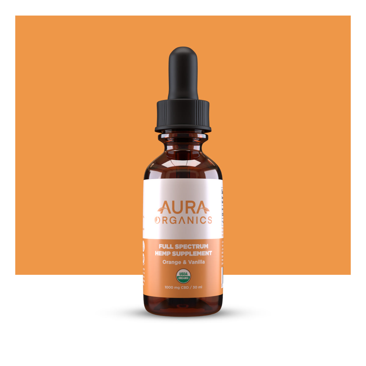 Organic Full Spectrum Tincture Orange Vanilla